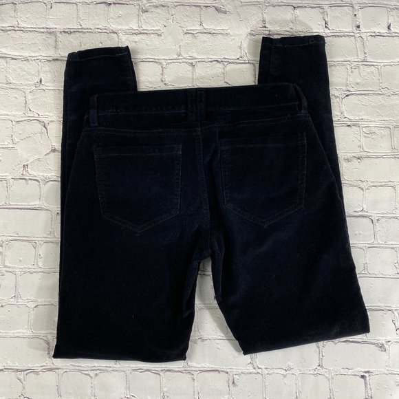 New York & Co Skinny Corduroy Black Pants - Picture 5 of 6